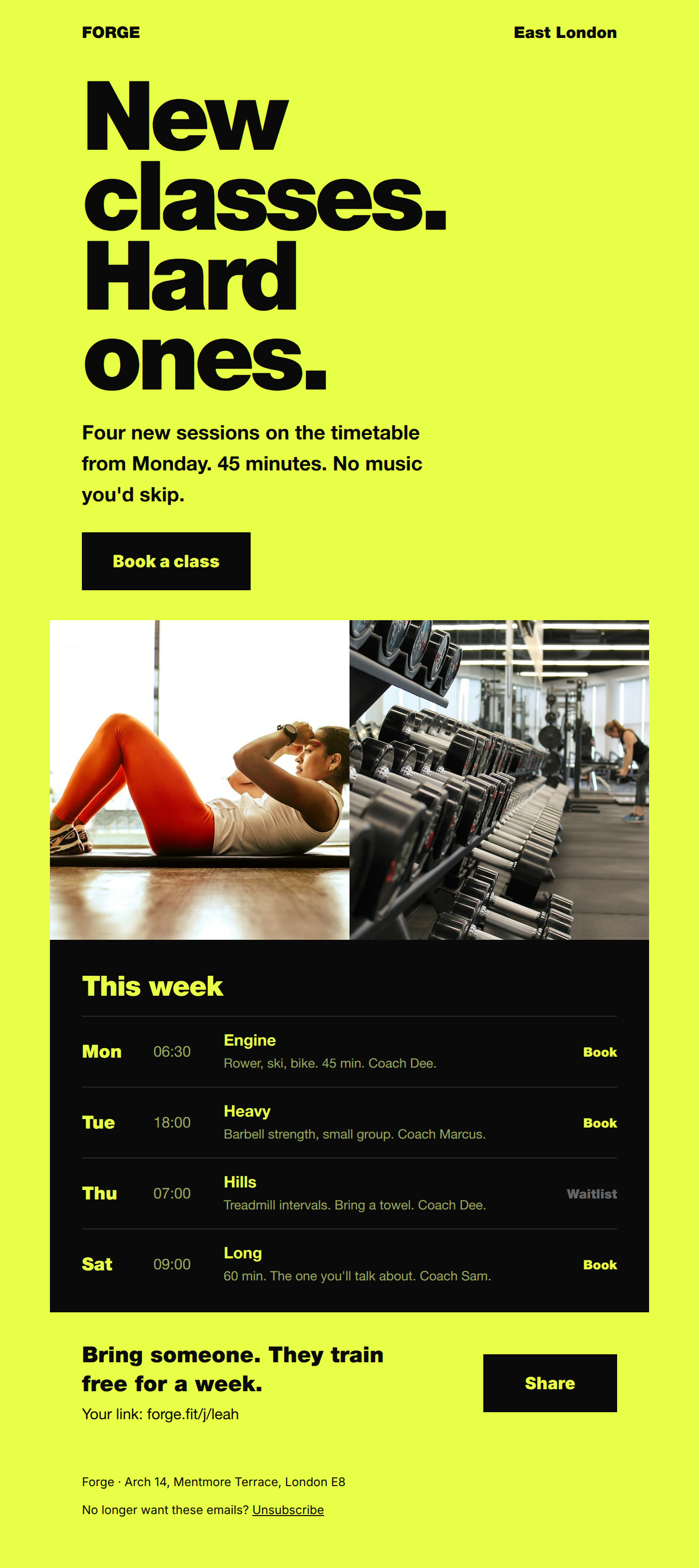 Move email template
